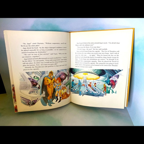 THUNDERCATS ADVENTURE VINTAGE 80s ESCAPE TO THIRD EARTH HARDCOVER BOOK 29p. - Picture 5 of 12